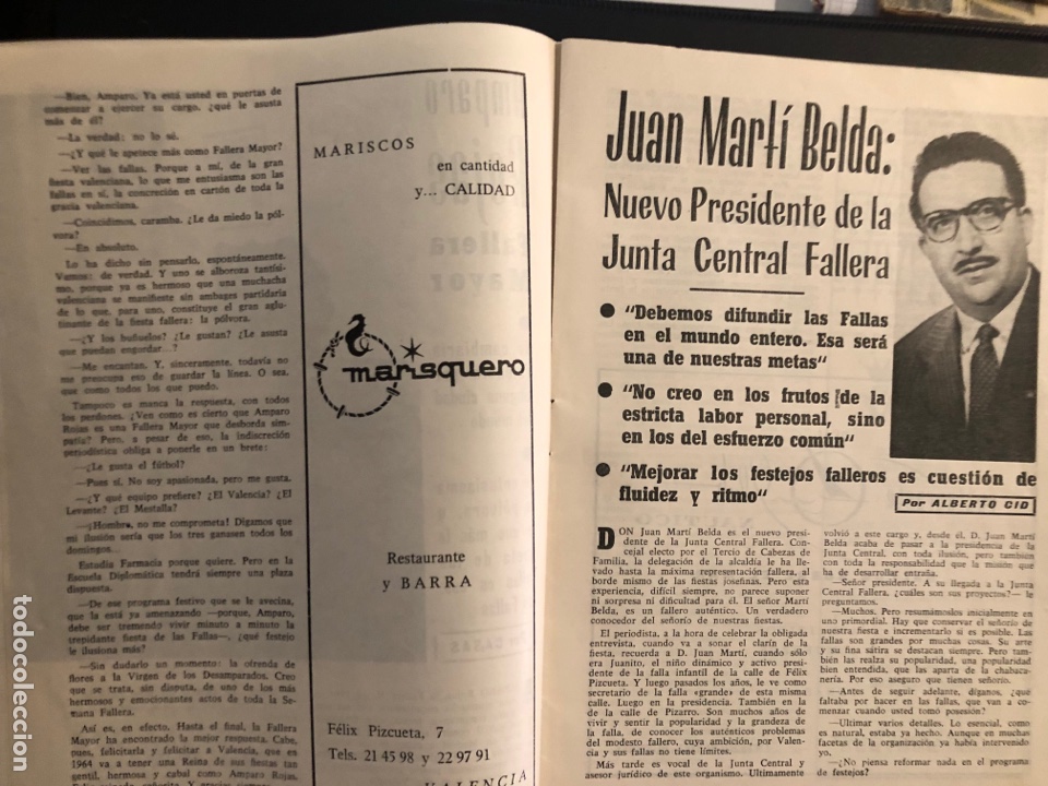Carteles feria: Revista cabalgata fallera valencia fallas 1964 - Foto 5
