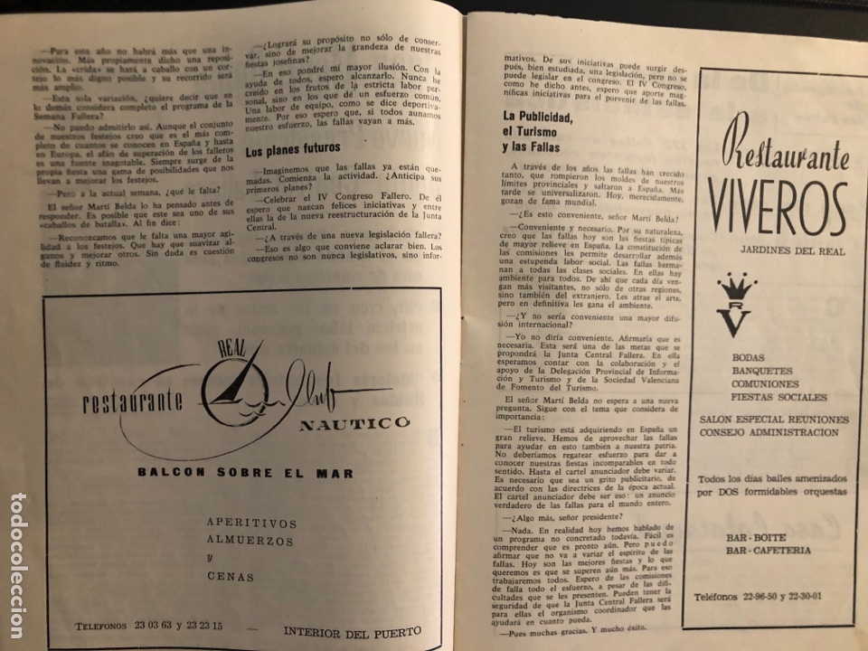 Carteles feria: Revista cabalgata fallera valencia fallas 1964 - Foto 6