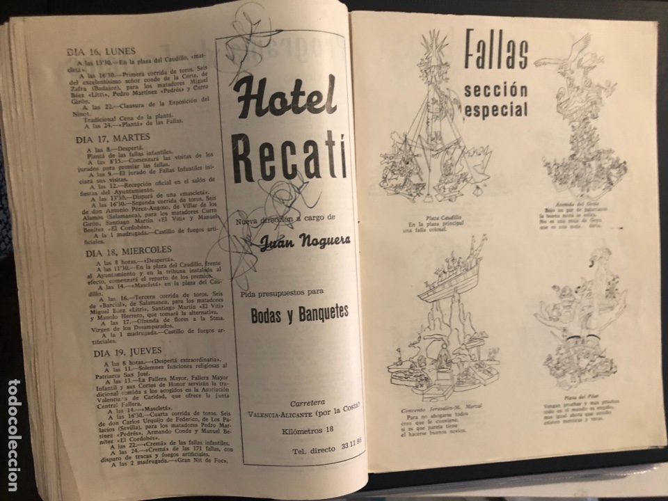 Carteles feria: Revista cabalgata fallera valencia fallas 1964 - Foto 9