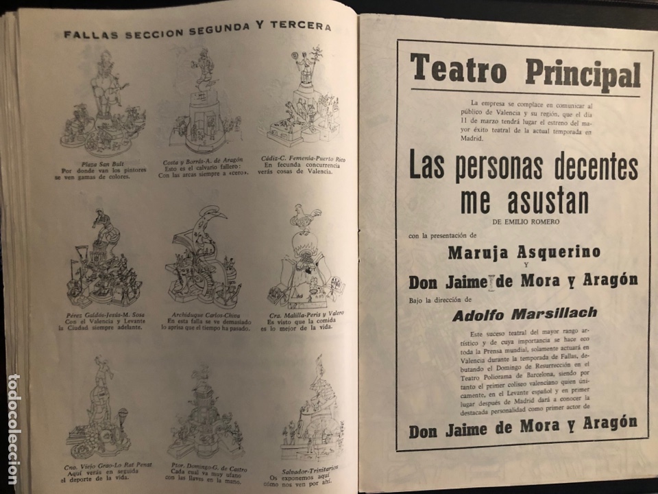 Carteles feria: Revista cabalgata fallera valencia fallas 1964 - Foto 12