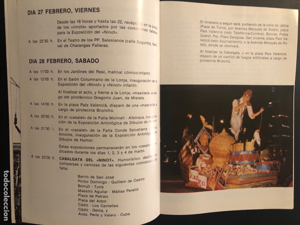 Carteles feria: Programa oficial fallas de valencia 1981 junta central fallera - Foto 4