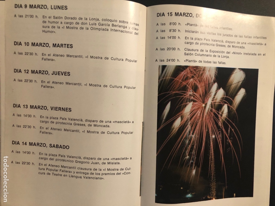 Carteles feria: Programa oficial fallas de valencia 1981 junta central fallera - Foto 7
