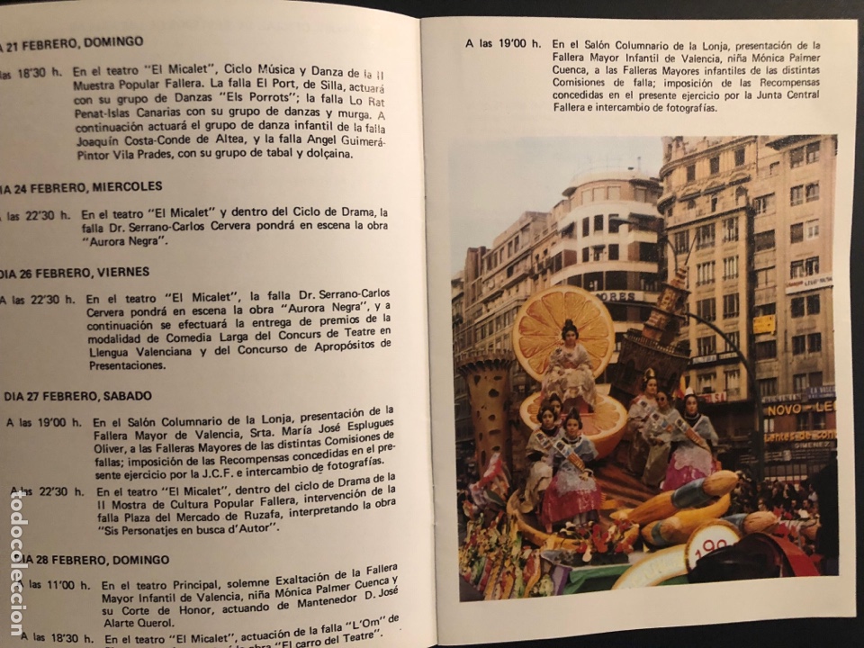 Carteles feria: Programa oficial fallas de valencia 1982 junta central fallera - Foto 4