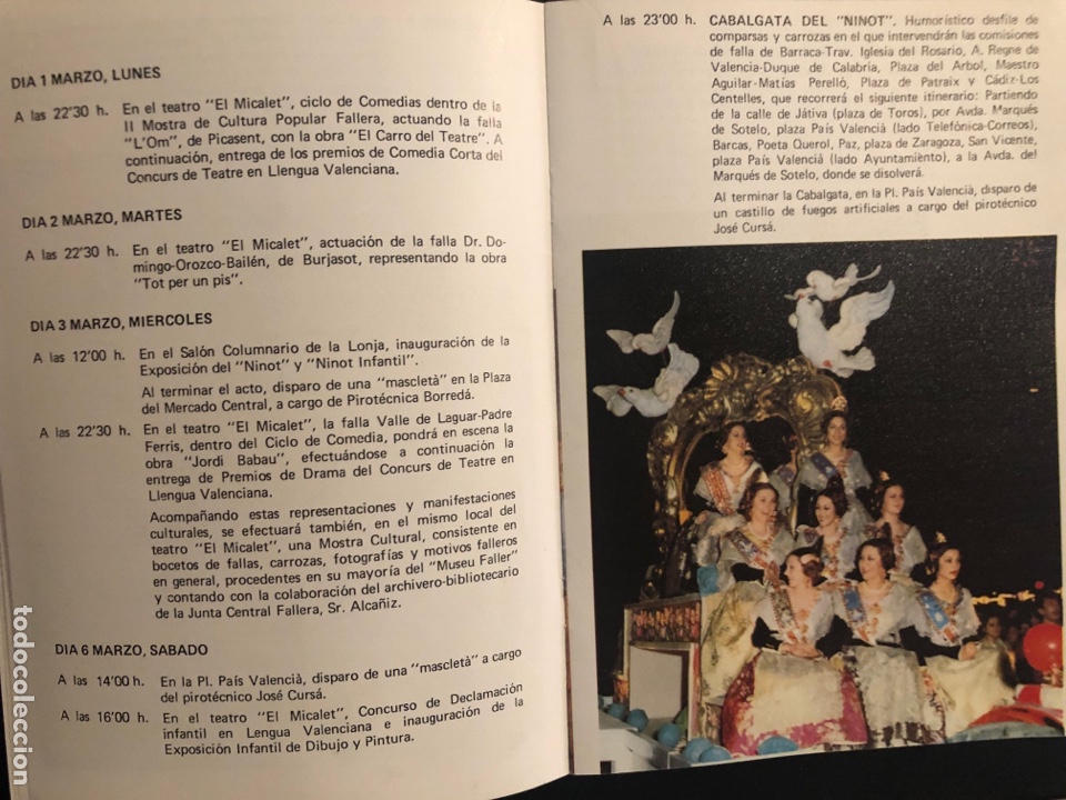 Carteles feria: Programa oficial fallas de valencia 1982 junta central fallera - Foto 5
