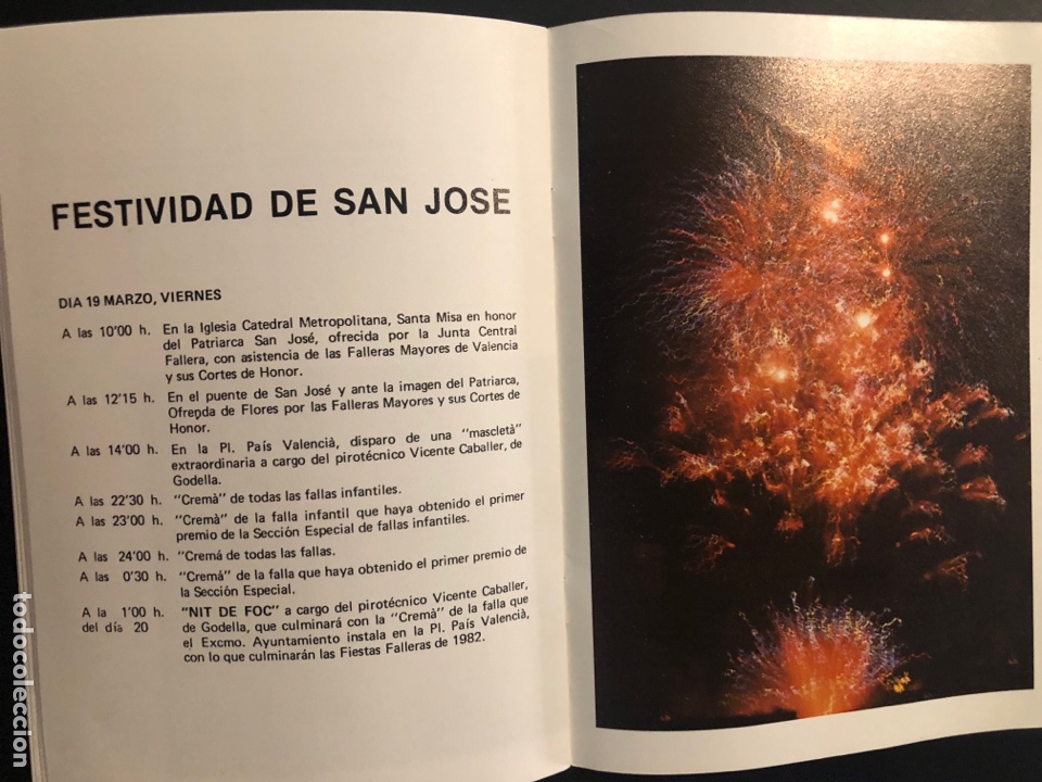 Carteles feria: Programa oficial fallas de valencia 1982 junta central fallera - Foto 10