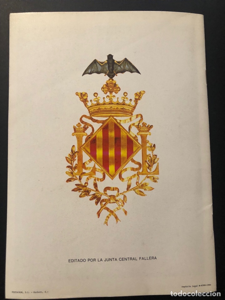 Carteles feria: Programa oficial fallas de valencia 1982 junta central fallera - Foto 11