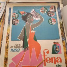 Carteles Feria: MALAGA - FERIA MALAGA - AGOSTO 1969