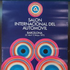 Carteles Feria: CARTEL: SALON INTERNACIONAL DEL AUTOMOVIL - AÑO 1972.