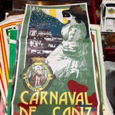 Carteles Feria: CARTEL CARNAVAL DE CADIZ AÑO 1986 - MEDIDA 99X46 CM. Lote 389955039