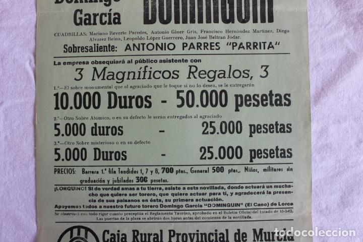 Carteles feria: PLAZA DE TOROS DE LORCA MAYO 1983 - Foto 3