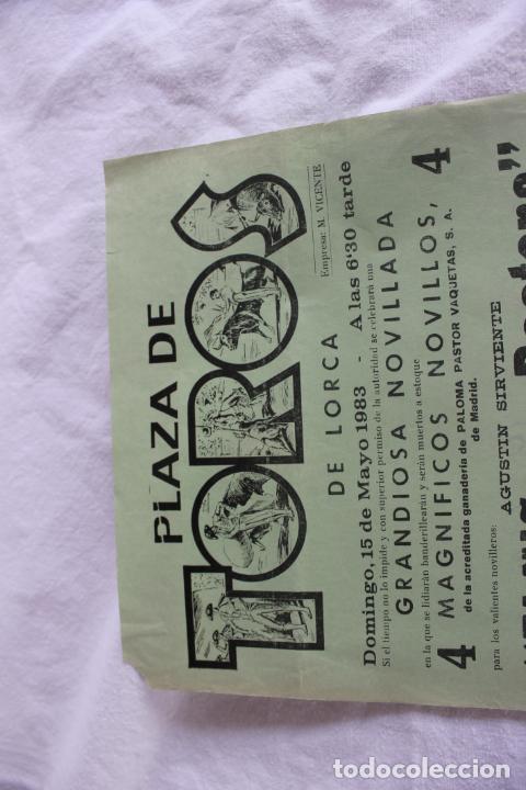 Carteles feria: PLAZA DE TOROS DE LORCA MAYO 1983 - Foto 6