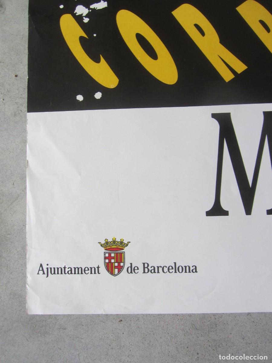 Carteles feria: CARTEL CORREFOC MERC&Egrave; 87. 98X65 - Foto 3