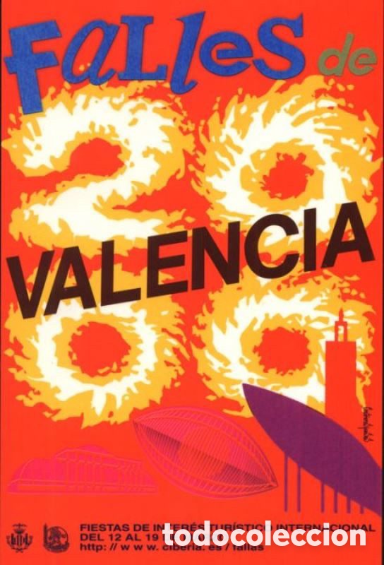 Carteles feria: Cartel de Fallas, a&ntilde;o 2000 - Foto 1