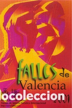 Carteles feria: Cartel de Fallas, 2001 - Foto 1