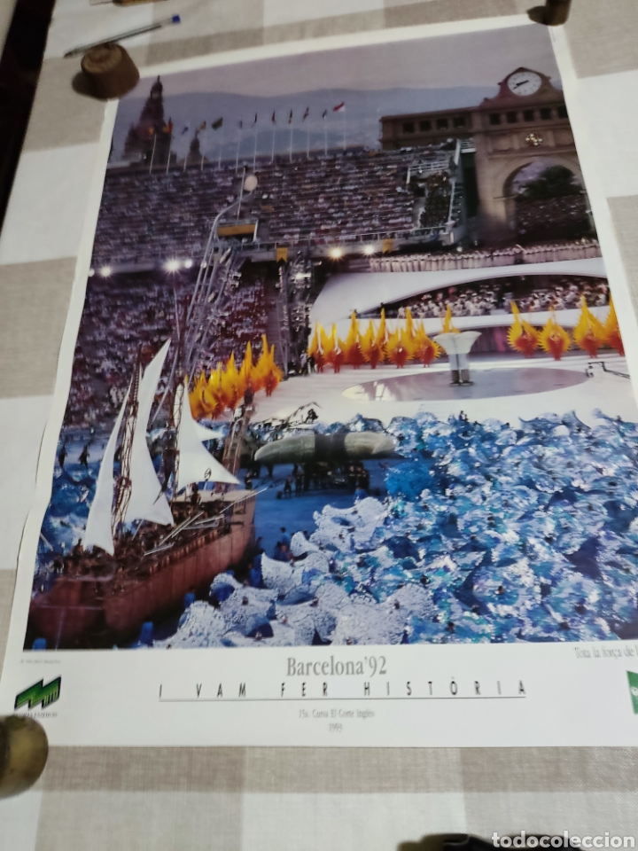 Carteles feria: Cartel Barcelona 92 - Foto 1