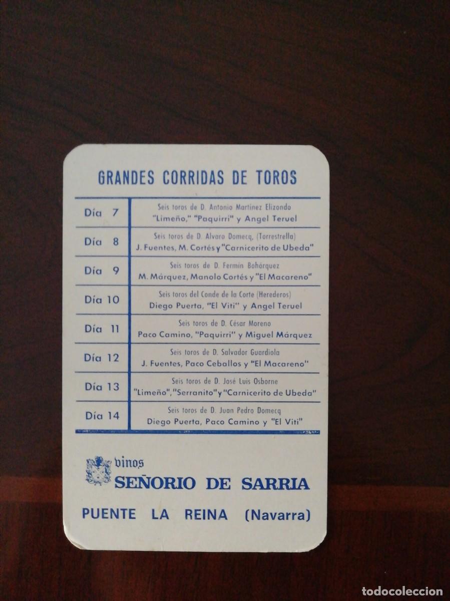 Carteles feria: Programacion de corridas tipo calendario - Foto 2