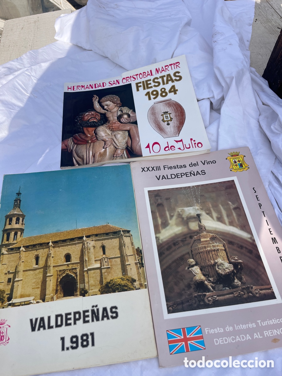 Carteles feria: 3 programas de fiestas de Valdepe&ntilde;as - Foto 1