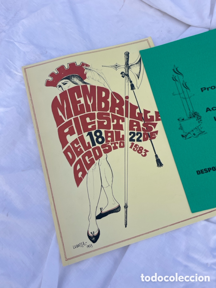 Carteles feria: Programa de festejos d&eacute; Menbrila - Foto 2
