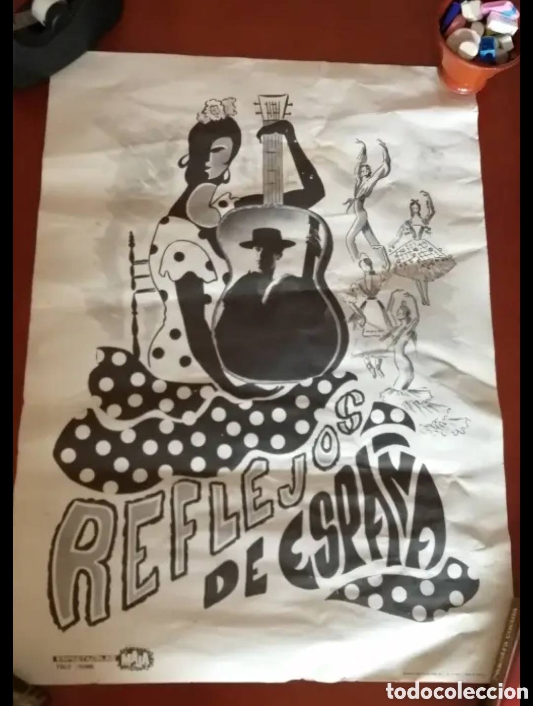 Carteles feria: Cartel Ballet Reflejos de Espa&ntilde;a - Foto 1