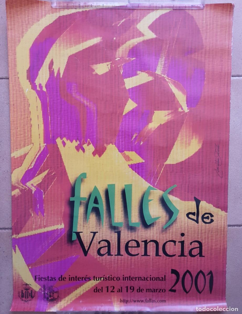 Carteles feria: Cartel Falles de Valencia 2001 - Foto 1