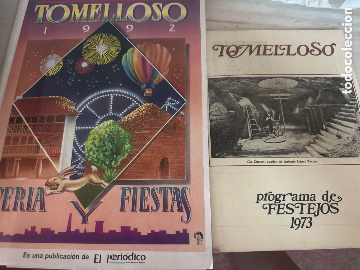 Carteles feria: Lote de libros y programas de ferias y fiestas - Foto 13
