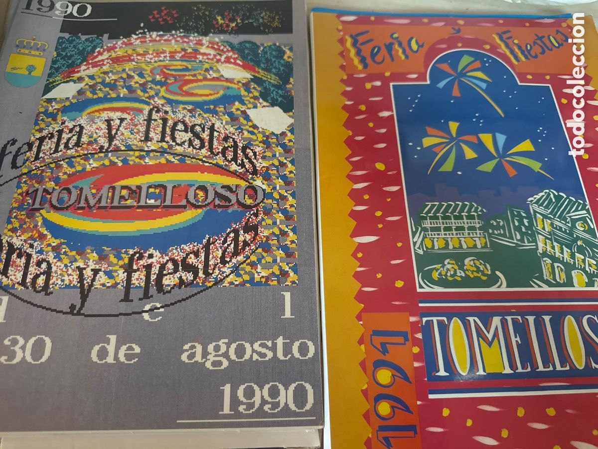 Carteles feria: Lote de libros y programas de ferias y fiestas - Foto 14