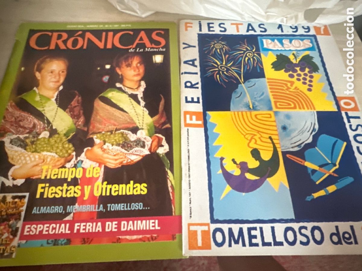 Carteles feria: Lote de libros y programas de ferias y fiestas - Foto 16