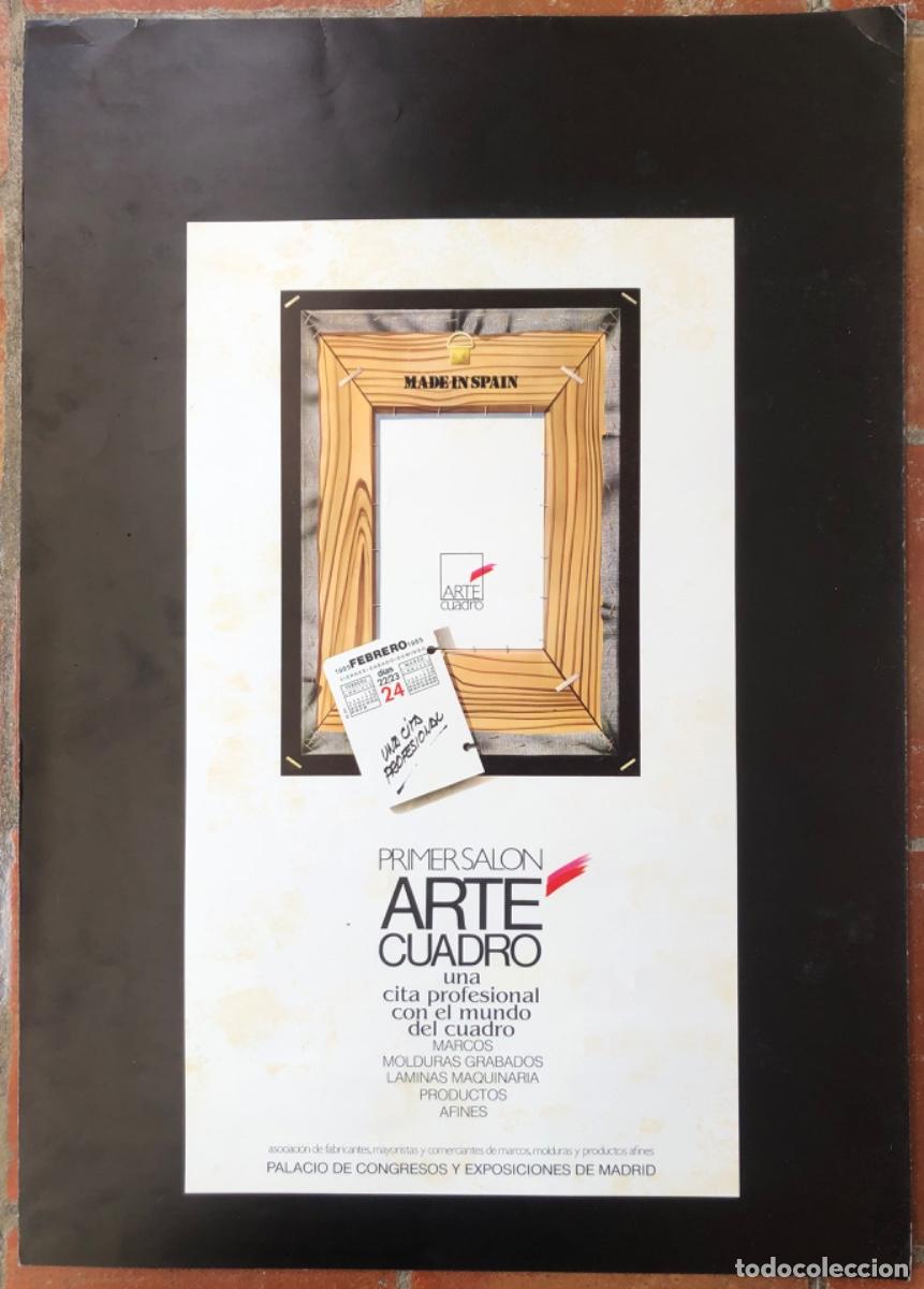 Affissi Fiera: Primer sal&oacute;n ARTE CUADRO - 1985 - Palacio de Congresos y Exposiciones de MADRID