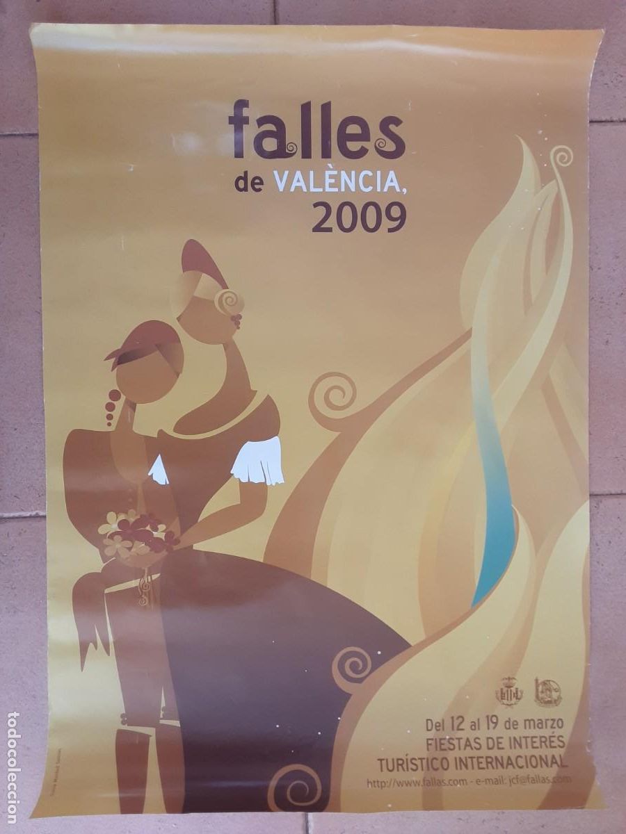 Carteles feria: Cartel de Fallas / Falles de Valencia de 2009 - Foto 1