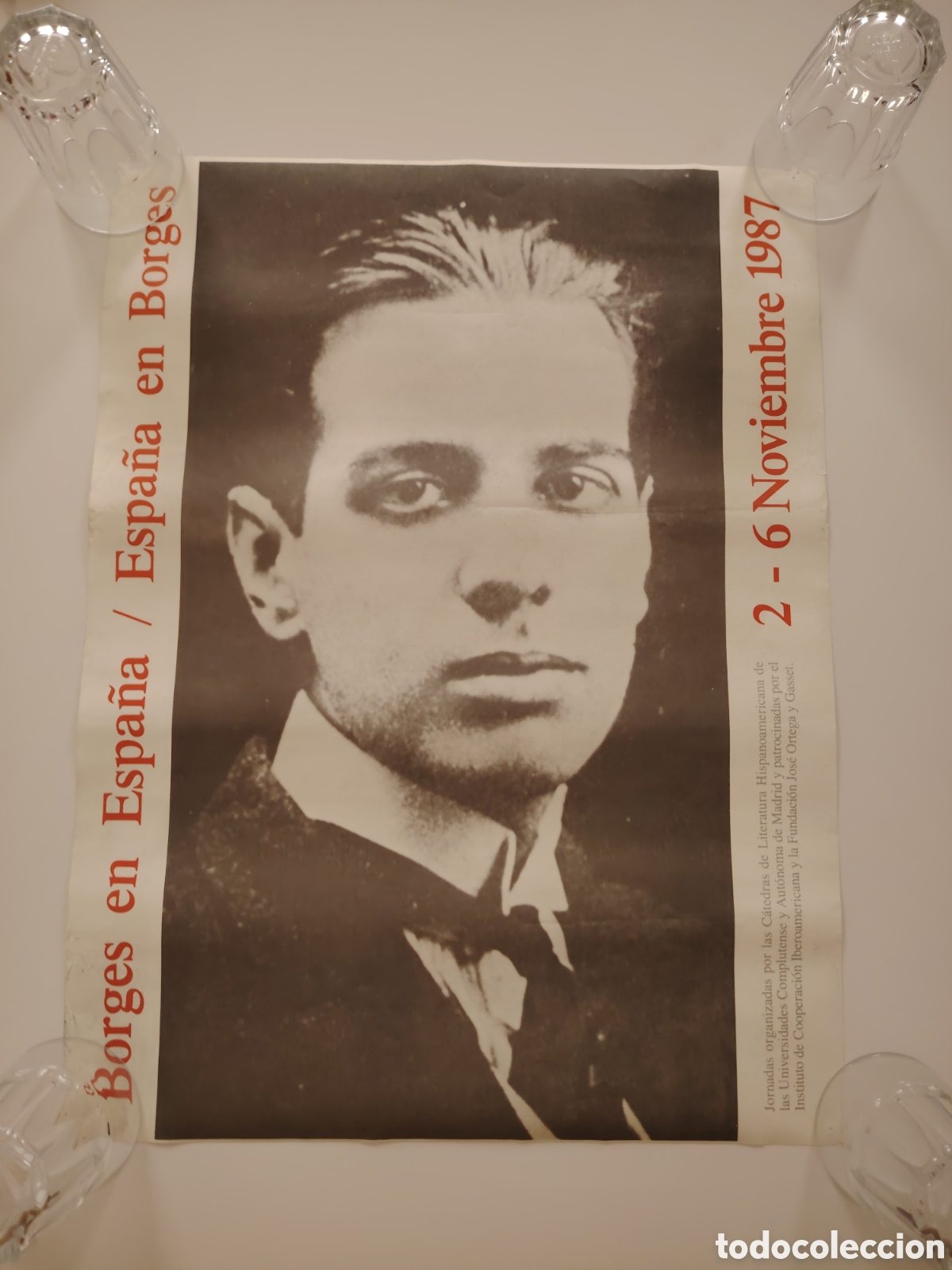 Carteles feria: Affiche de Borges exposition - Foto 1