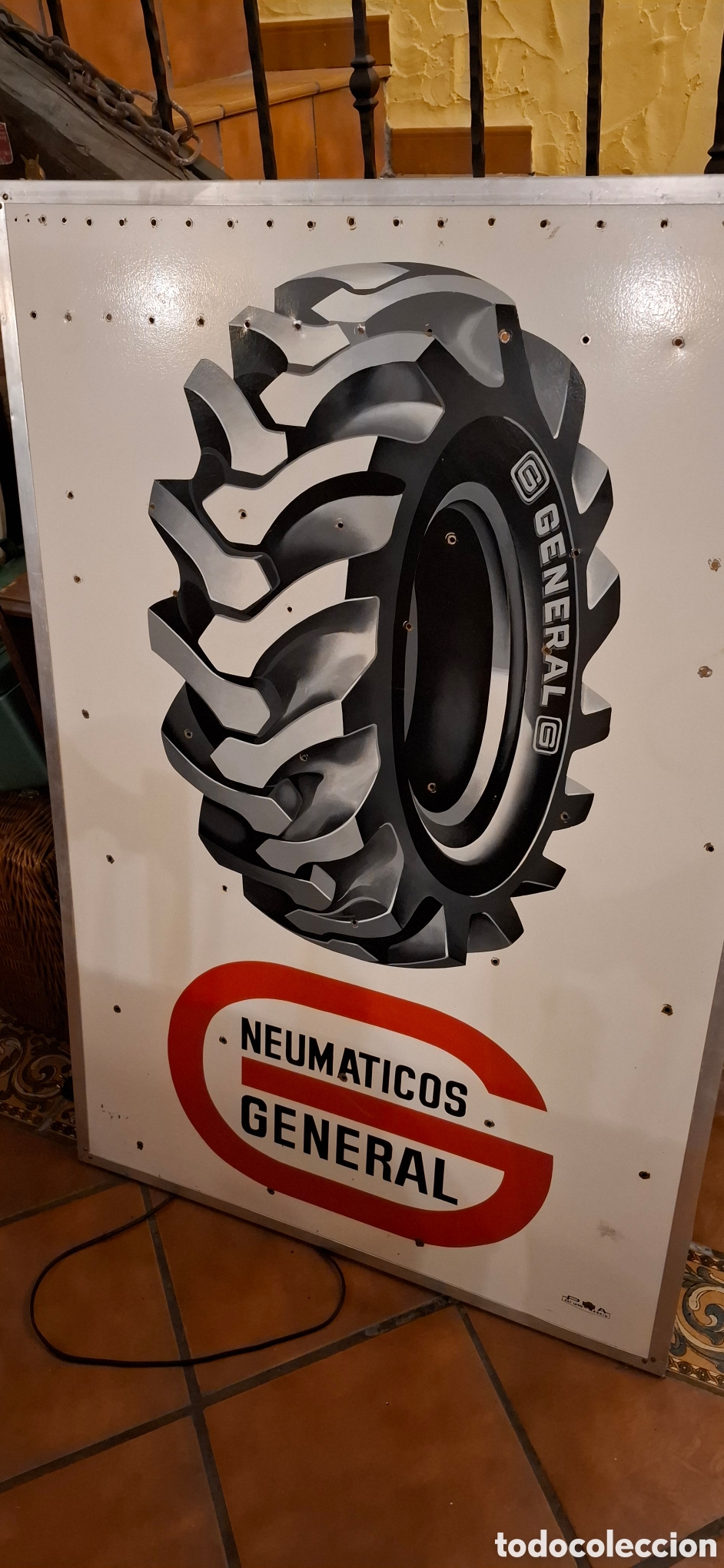 Carteles feria: Cartel chapa neumaticos general - Foto 3