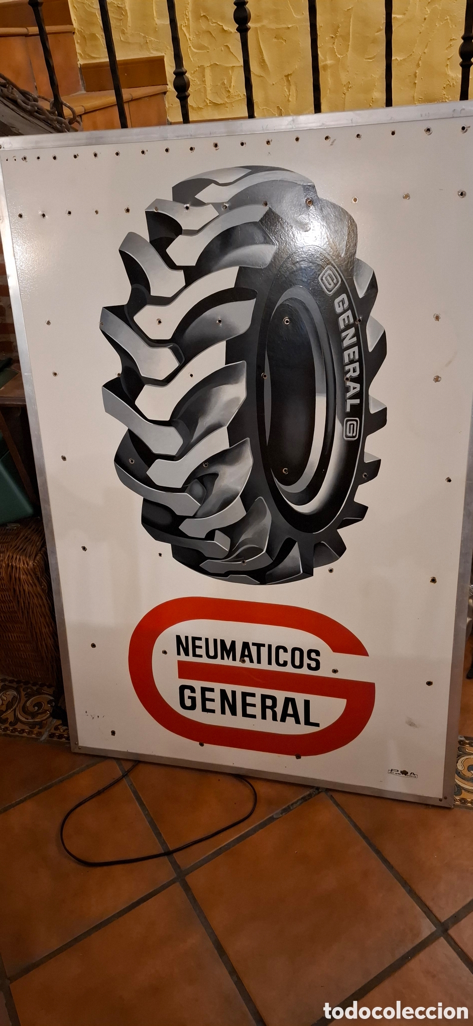 Carteles feria: Cartel chapa neumaticos general - Foto 1
