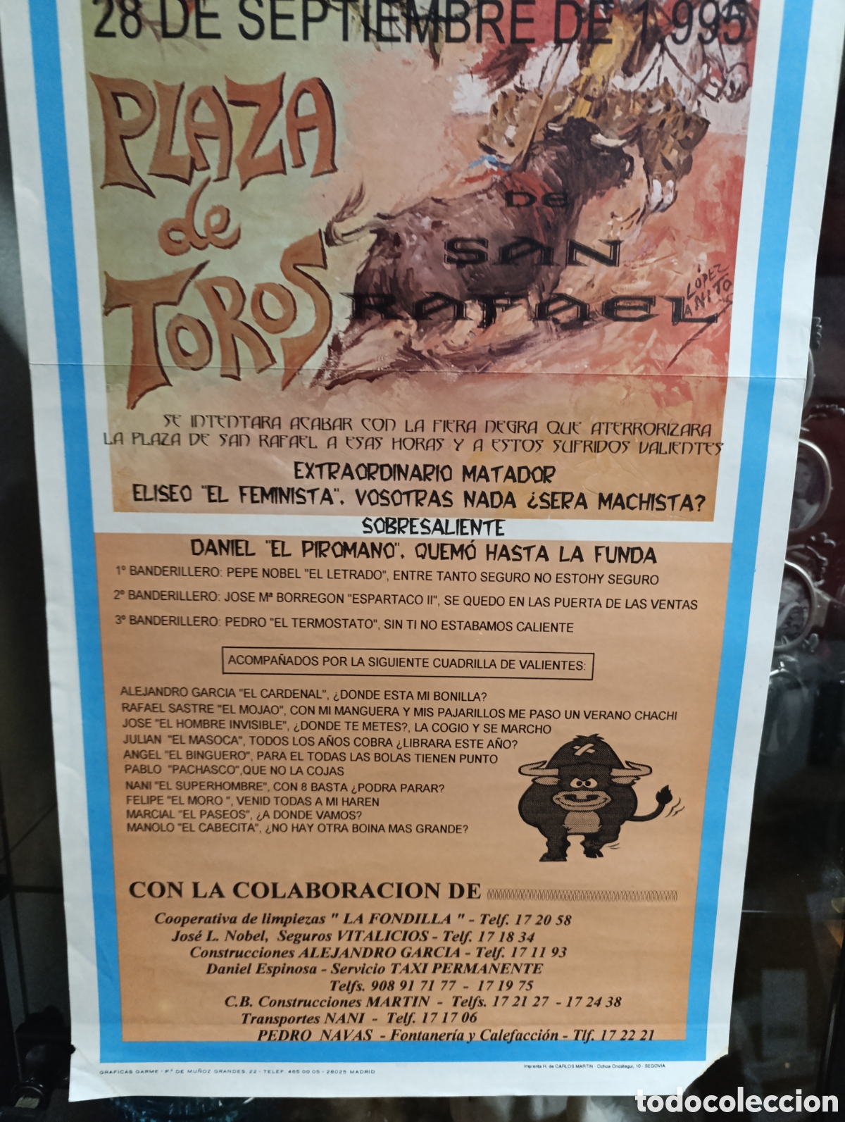 Carteles feria: espect&aacute;culo c&oacute;mico-taurino - Foto 3