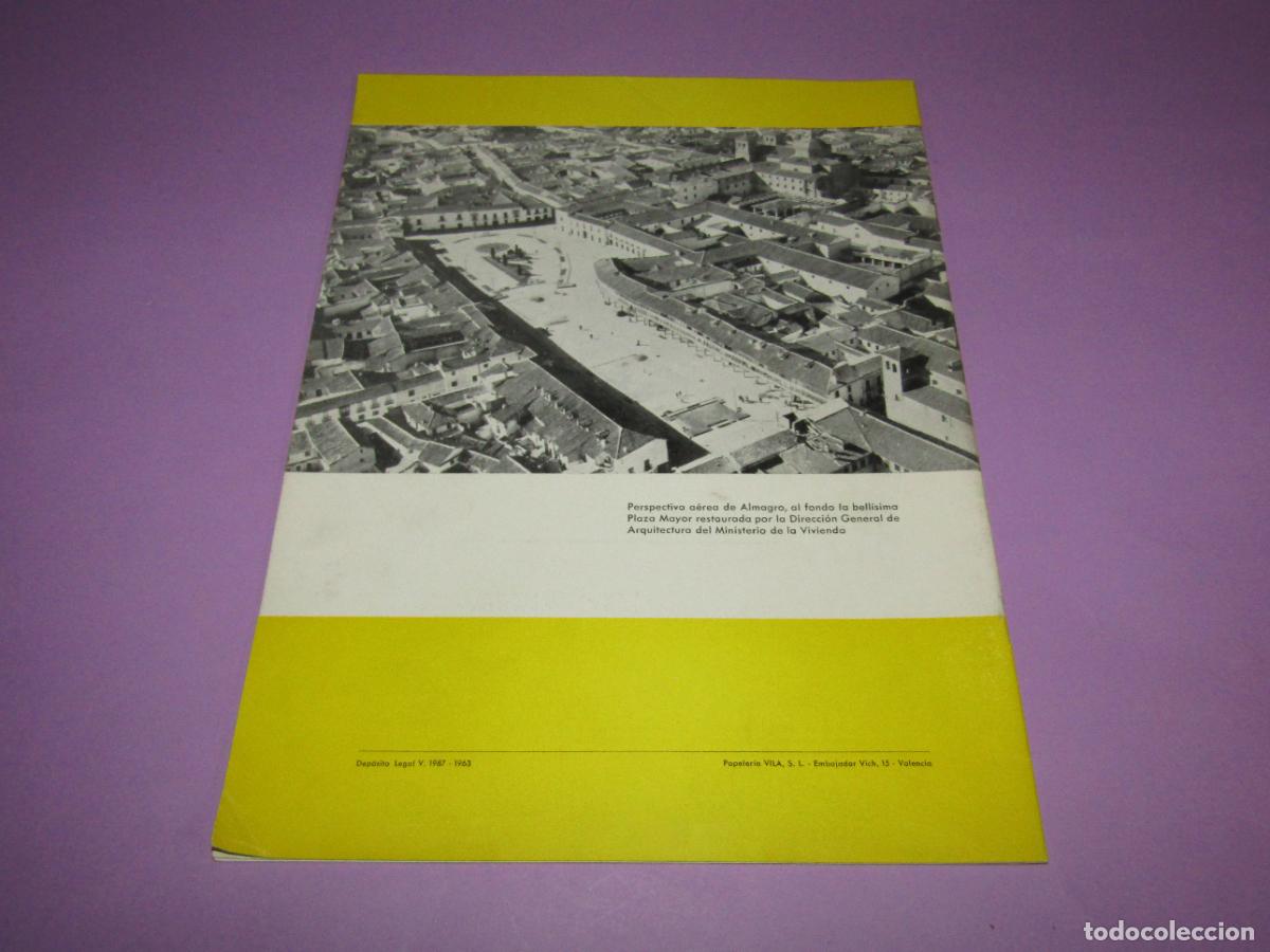Carteles feria: Antiguo Programa de Feria de ALMAGRO del A&ntilde;o 1963 - Foto 6
