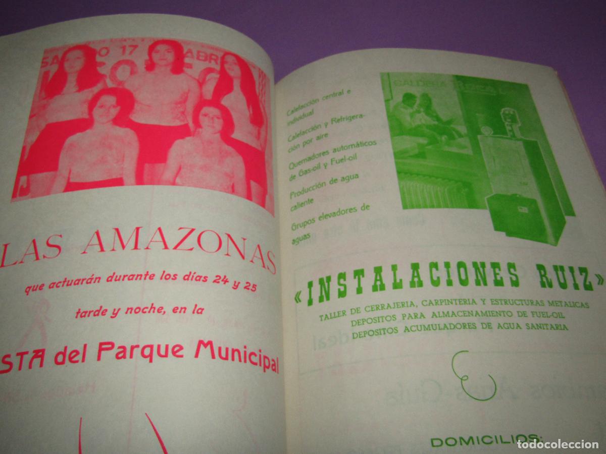 Carteles feria: Antiguo Programa de Feria y Fiestas del CAMPO DE CRIPTANA del A&ntilde;o 1972 - Foto 2