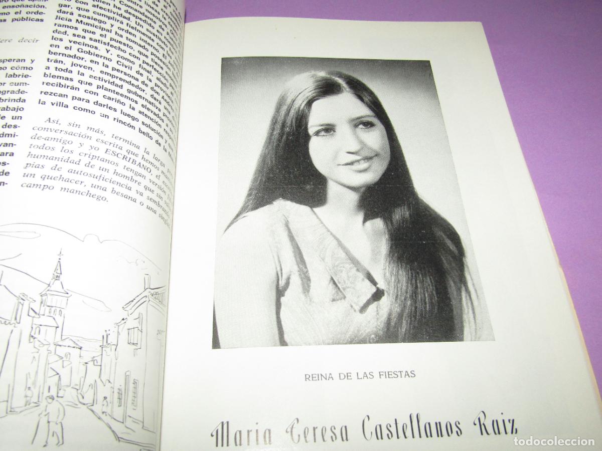 Carteles feria: Antiguo Programa de Feria y Fiestas del CAMPO DE CRIPTANA del A&ntilde;o 1972 - Foto 3