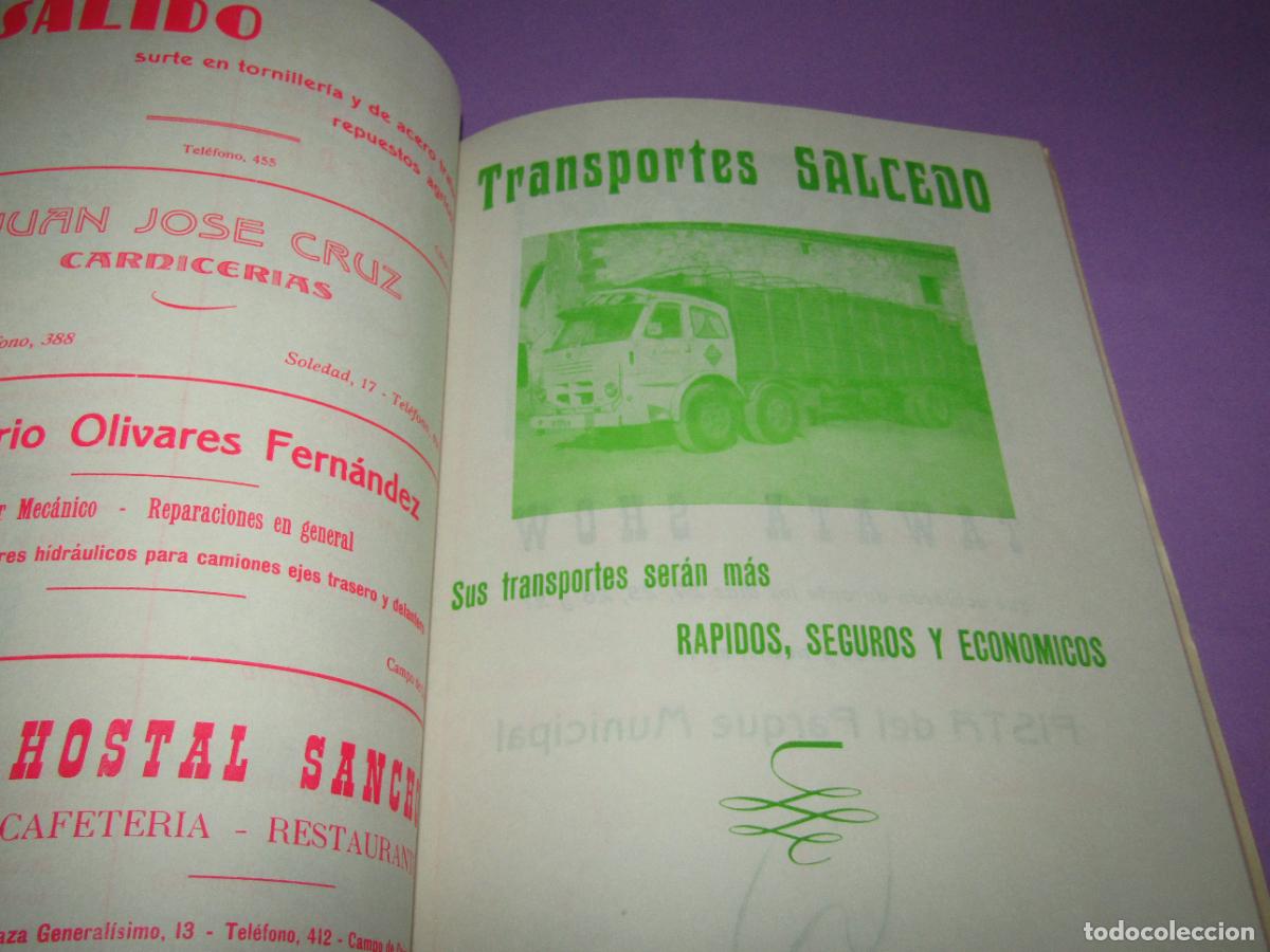 Carteles feria: Antiguo Programa de Feria y Fiestas del CAMPO DE CRIPTANA del A&ntilde;o 1972 - Foto 5