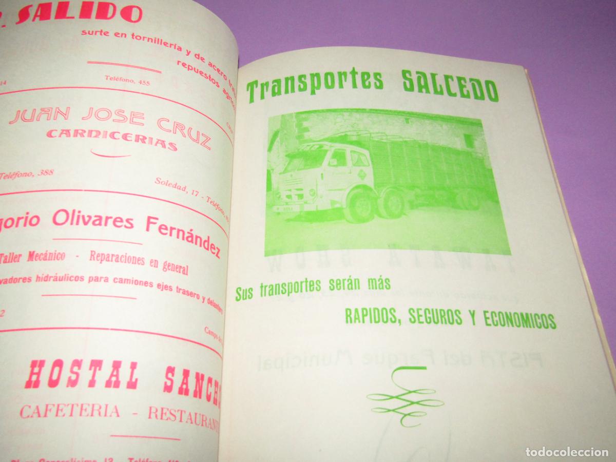 Carteles feria: Antiguo Programa de Feria y Fiestas del CAMPO DE CRIPTANA del A&ntilde;o 1972 - Foto 8