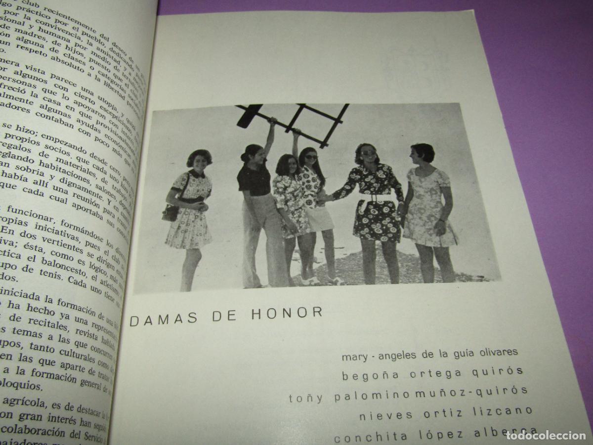 Carteles feria: Antiguo Programa de Feria y Fiestas del CAMPO DE CRIPTANA del A&ntilde;o 1970 - Foto 3