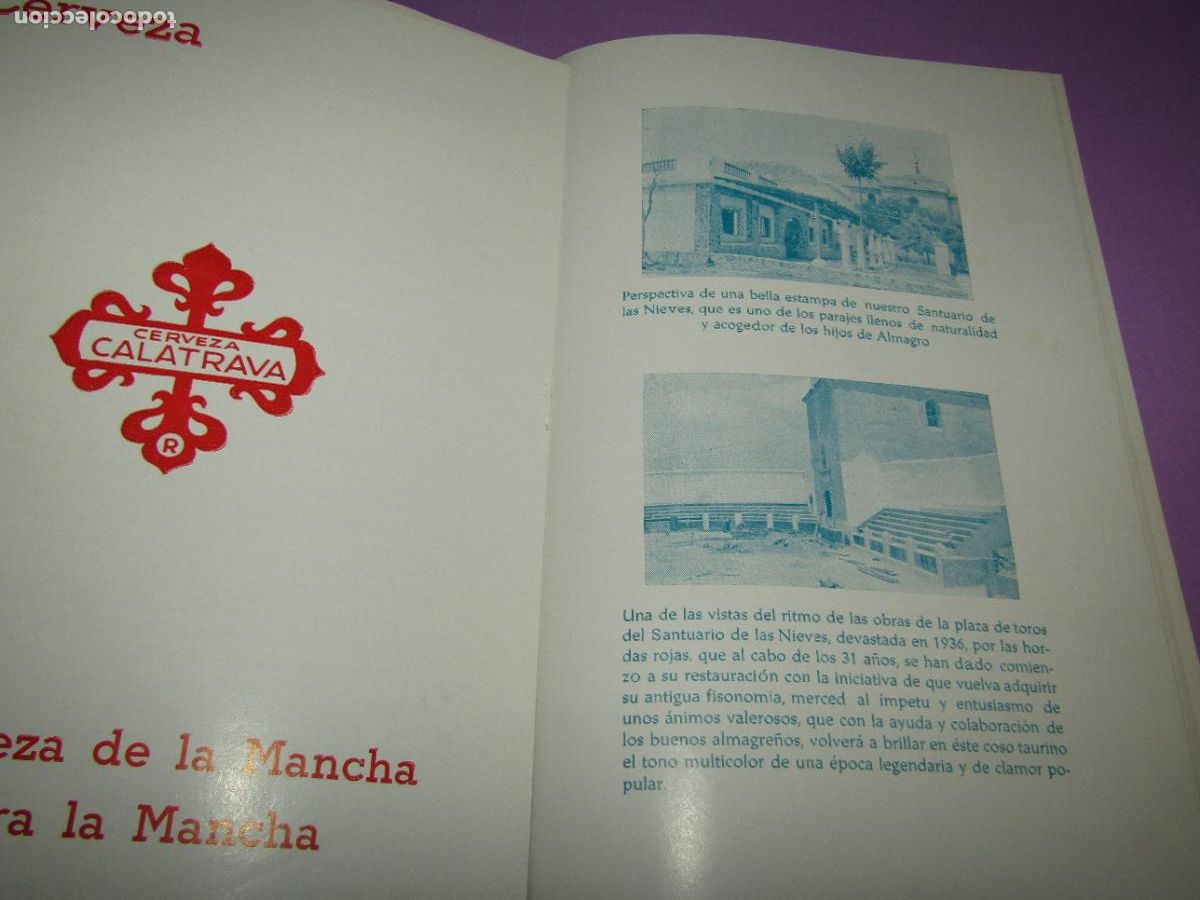 Carteles feria: Antiguo Programa de Feria de ALMAGRO del A&ntilde;o 1967 - Foto 3