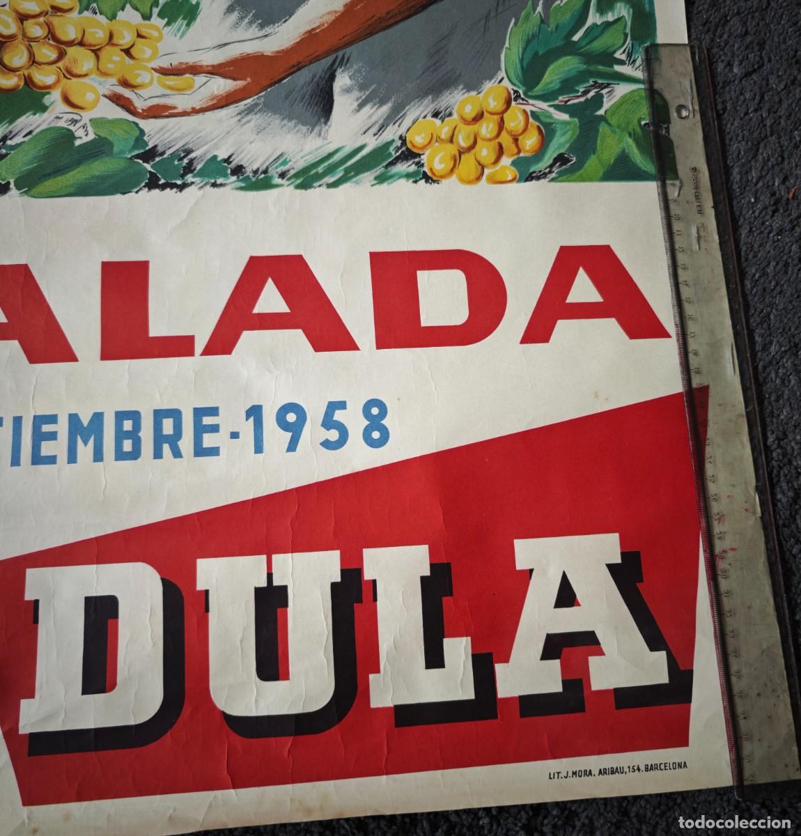 Carteles feria: IGUALADA - FERIA DEL CAMPO 1958 - Foto 4