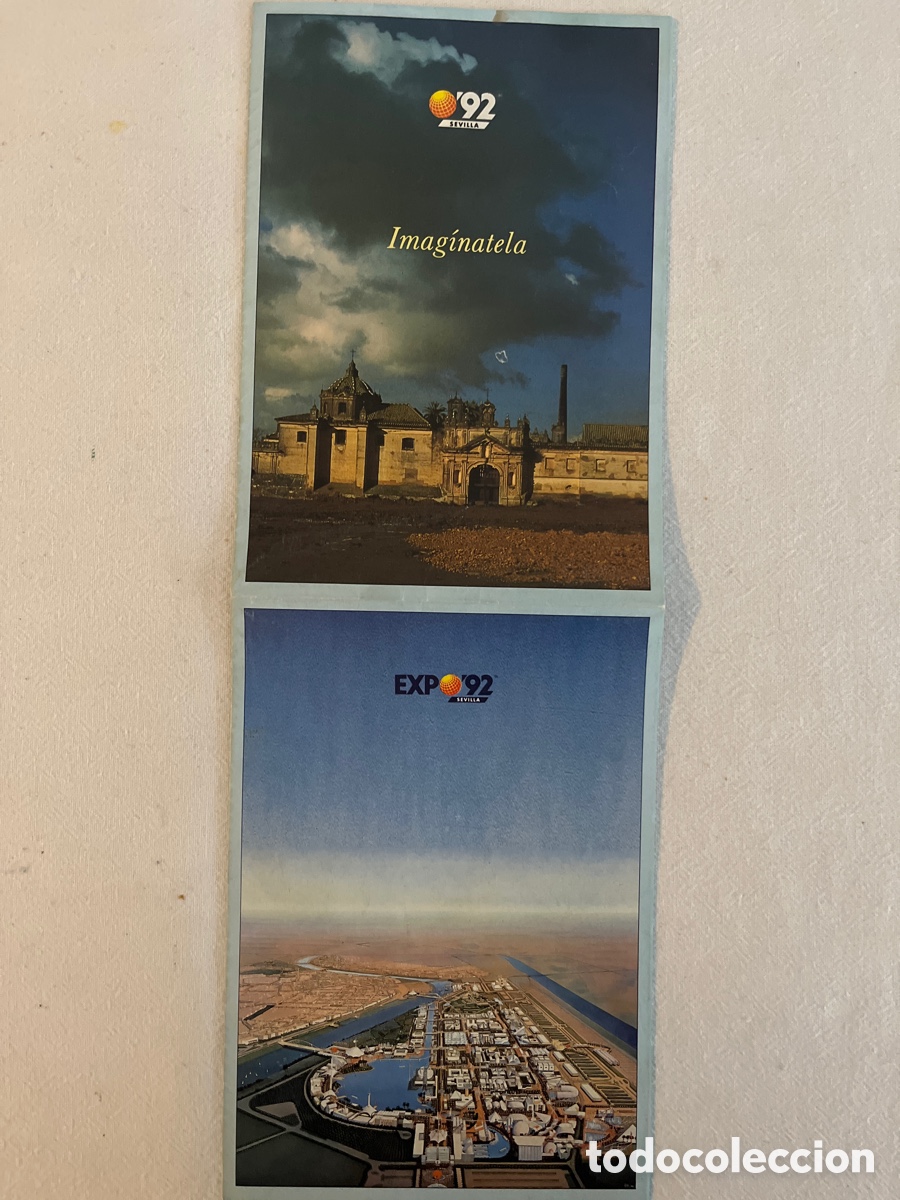 Carteles feria: Mapa plegable de la Expo 92 - Foto 4