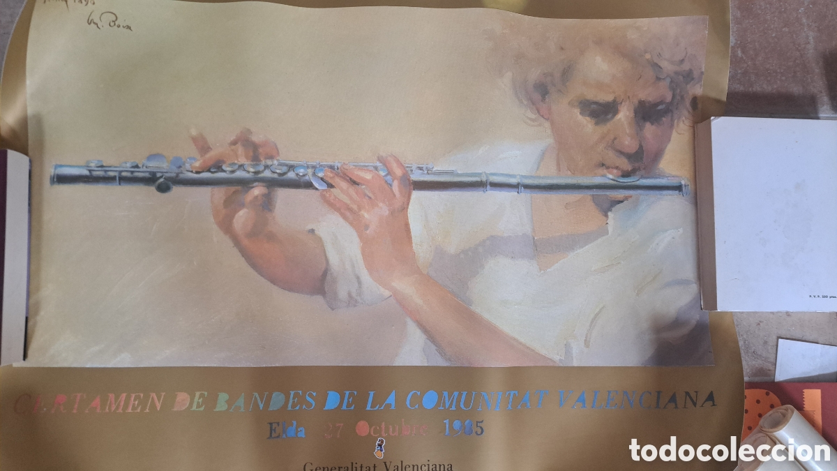 Carteles Feria: P&oacute;ster Certamen Bandas 1985