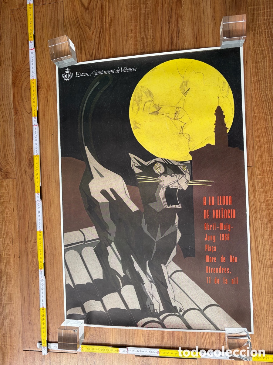 Carteles Feria: Cartel Poster a La lluna de Val&egrave;ncia 1986 Vicent