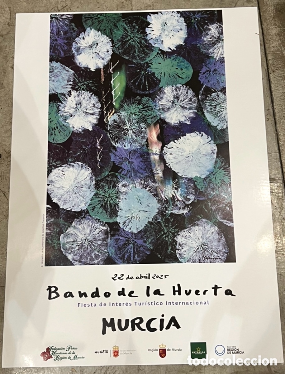 Carteles Feria: Cartel. Bando de la Huerta. Murcia. Gabarron. 2025.