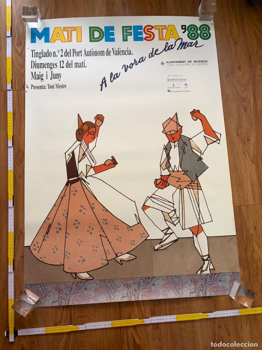 Carteles Feria: Cartel Poster Mati festa 88 Valencia 1988