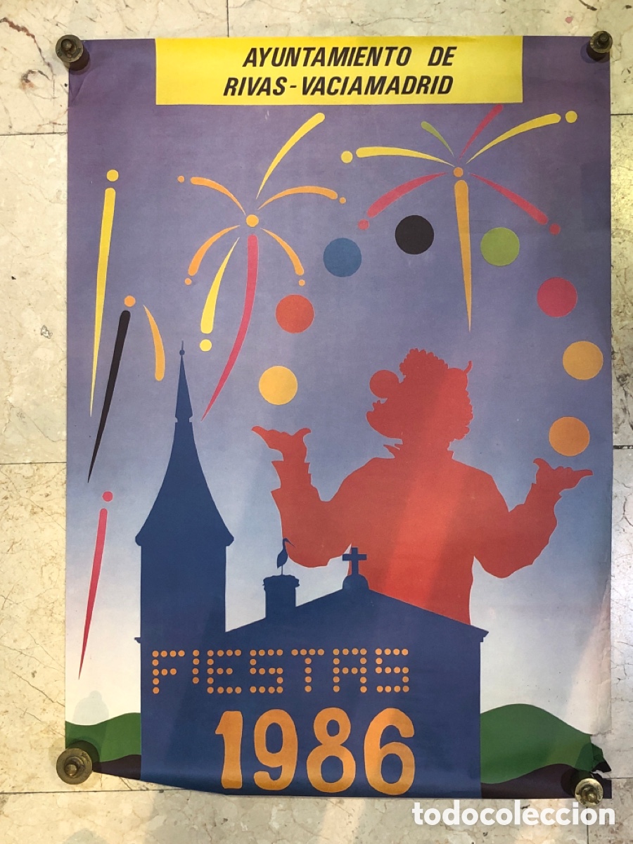 Carteles Feria: P&oacute;ster - Fiestas 1986