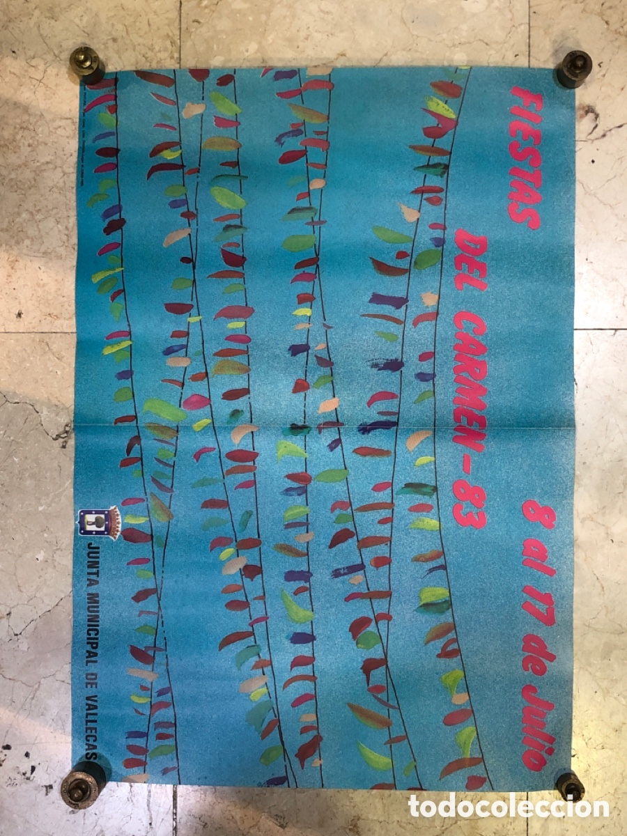 Carteles Feria: P&oacute;ster - Fiestas del Carmen 83