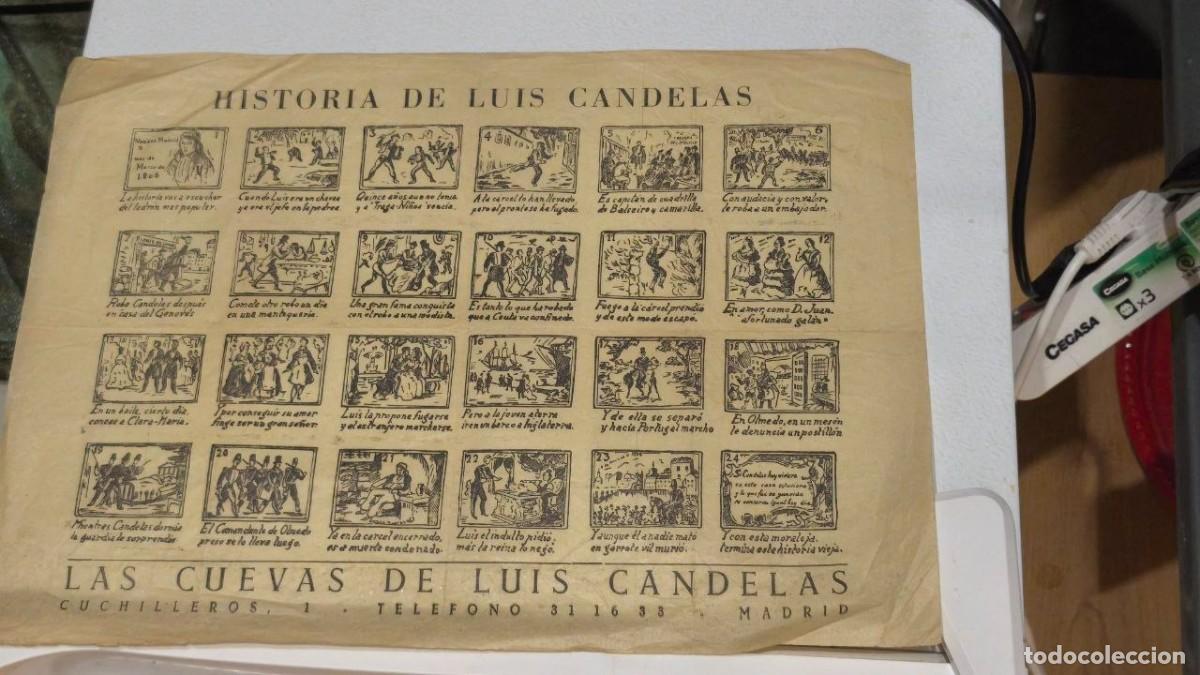 Carteles Feria: Historia de Luis Candelas (Las Cuevas de Luis Candelas)