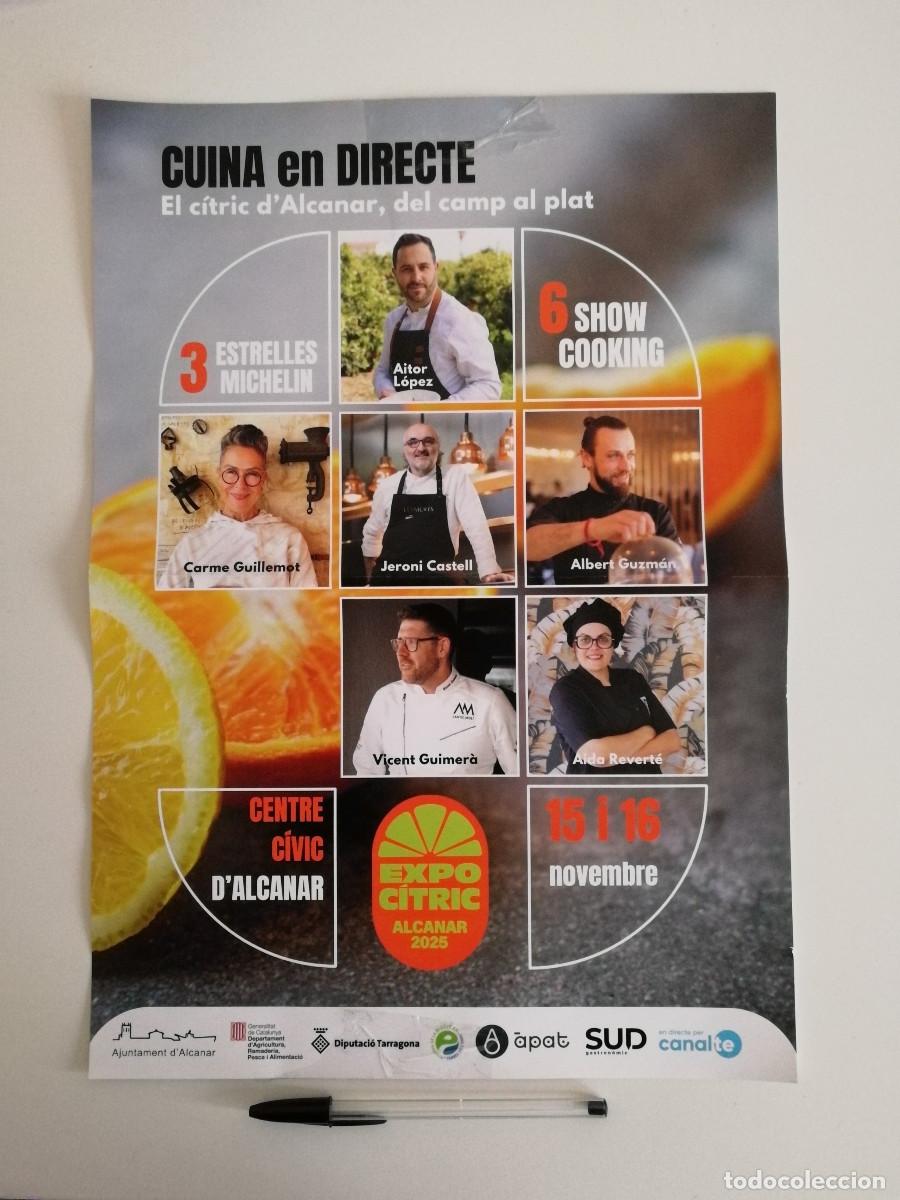 Carteles Feria: CARATULA ORIGINAL -A3- EXPOCITRIC - COCINA - ALCANAR - FERIA